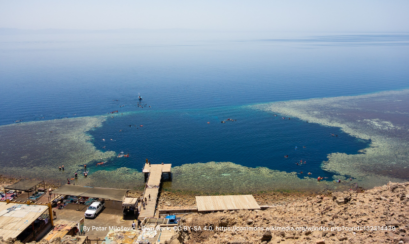 dahab blue hole image